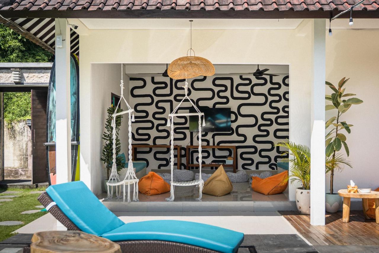 Shaka Clan Surf Hotel Canggu Exterior foto